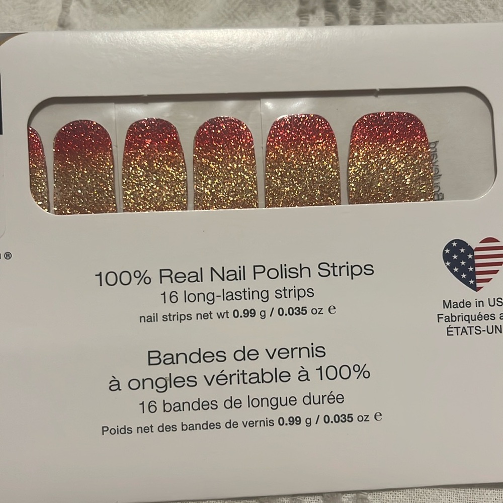 Color Street nail set sunset boulevard